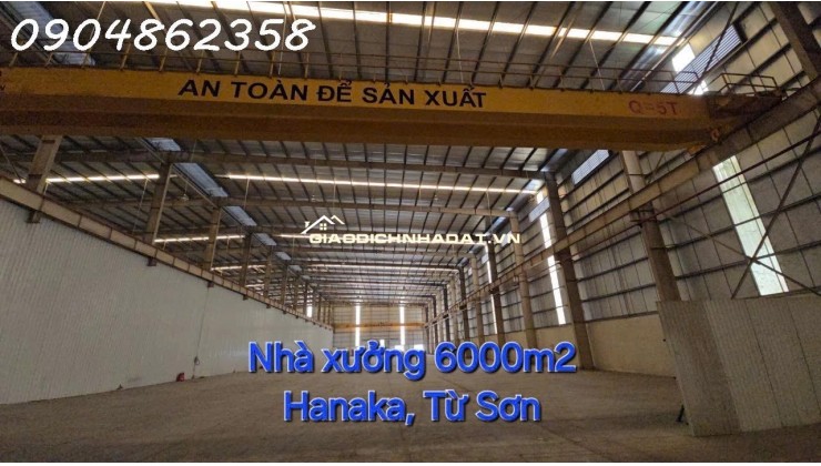 KHO XƯỞNG CHO THUÊ TẠI VỊ TRÍ ĐẮC ĐỊA – TỪ SƠN, BẮC NINH